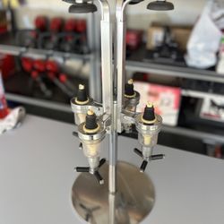 Great Condition! MKD Four Bottle Bar Optic Drinks Dispenser
