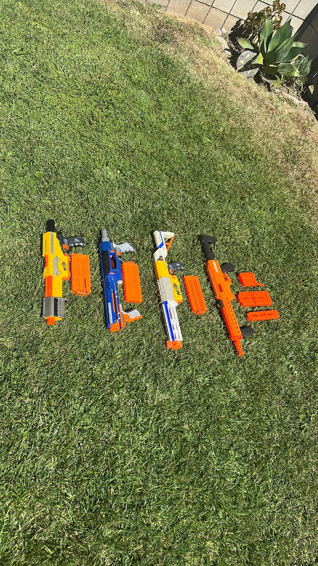 Small lot of Nerf Guns