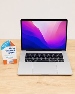 MacBook Pro 15” 💻🔥 Apple i7 ⚡ 16GB RAM 🚀 1TB SSD 💾 Touch Bar ✨ Office/Logic/Final Cut 🎵🎬 1-Year Warranty ✅ $0 Down Finance 💳 ✅ Microsoft Office