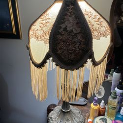 Victorian Fringe Lamp 