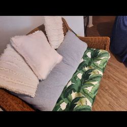 Wicker Love Seat Glider rocker