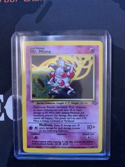 Pokemon Mr. Mime Holographic