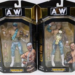 AEW Figures Colten Gunn & Austin Gunn