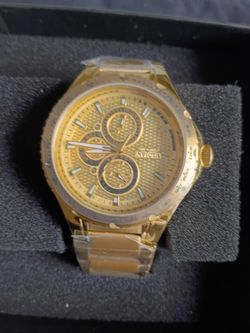 Invicta Gold-Tone Chronograph Men's Watch