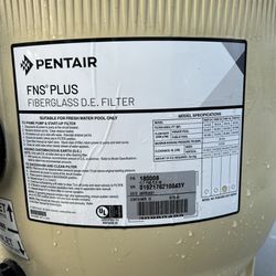 🏊 Pool-spa Pentair 48 Sqft DE filter 