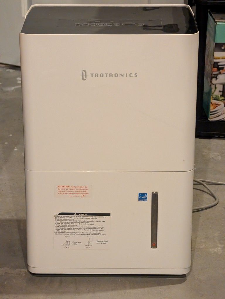 TaoTronics 50-pint dehumidifier