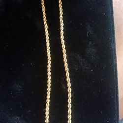 14k Rope Chain