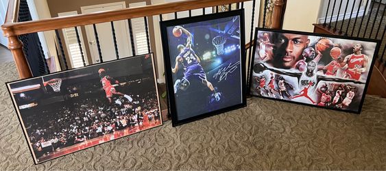 Michael Jordan and Kobe Bryant Posters
