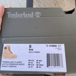 Used Tim’s Size 9 $90