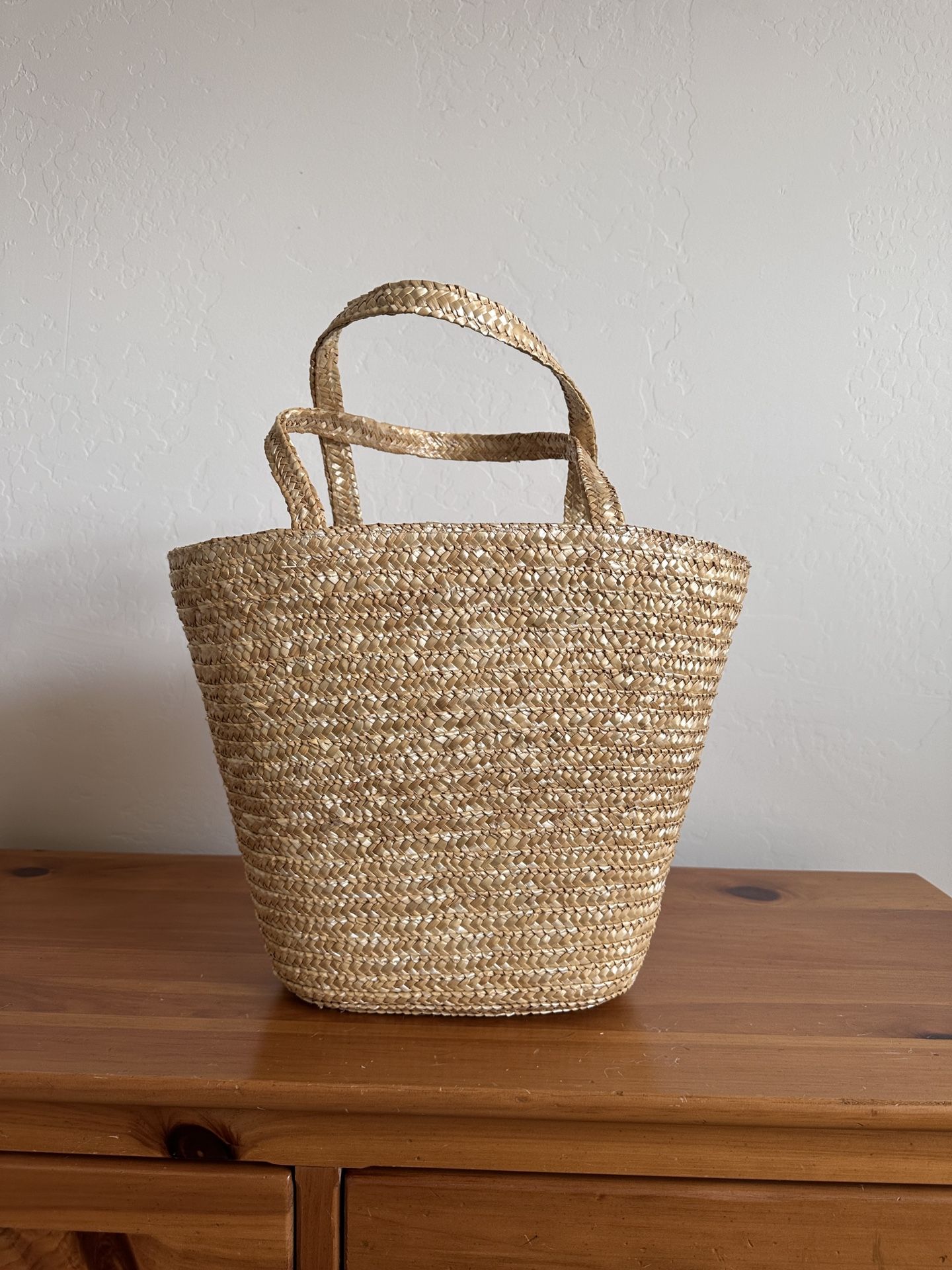 Straw Purse Tote Bag