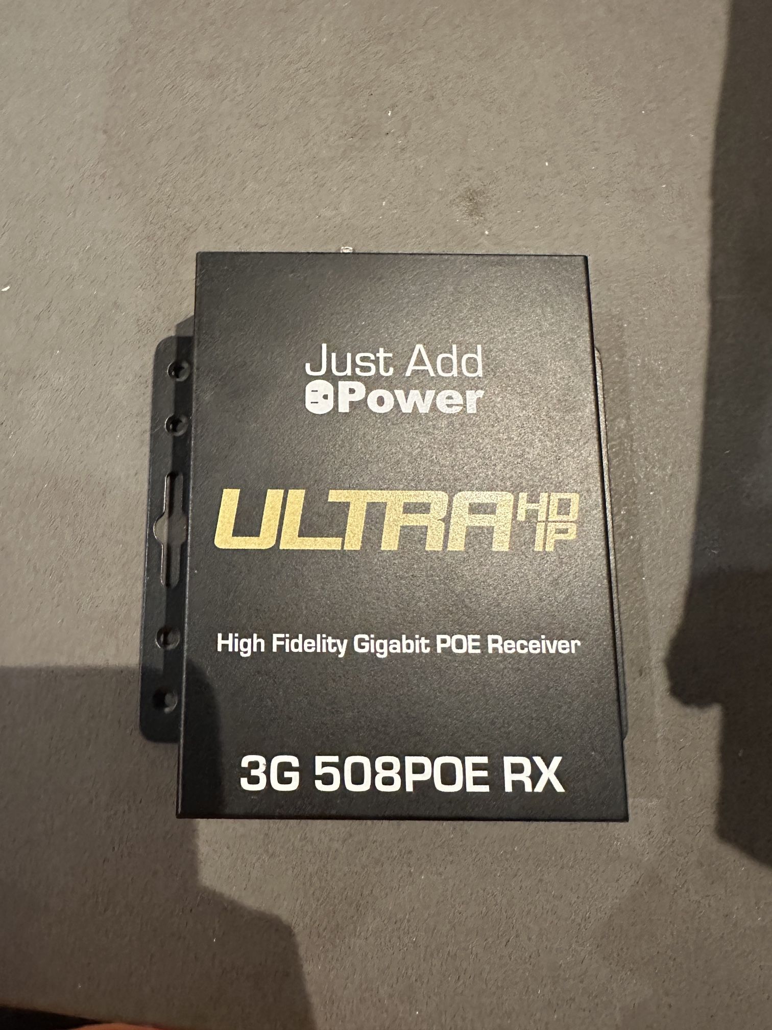 Just Add Power 3G Receiver - video/audio/serial Extender - Receiver - 1GbE, RS-232, HDMI