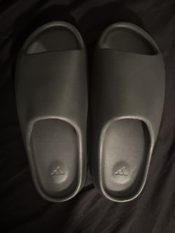 Adidas Black Yeezy Slides (Size 12)