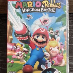 NEW Sealed Nintendo Switch Mario + Rabbids Kingdom Battle