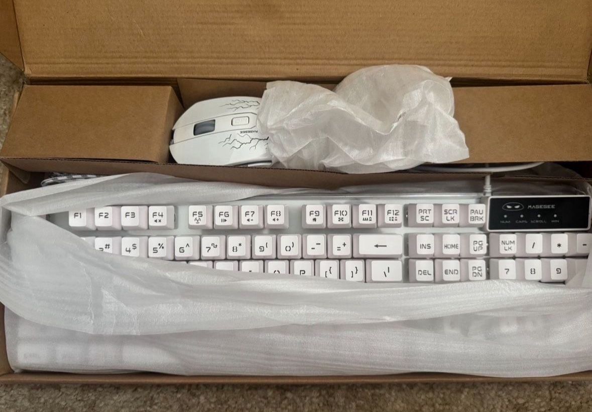 $20 New Wired Mouse And Keyboard