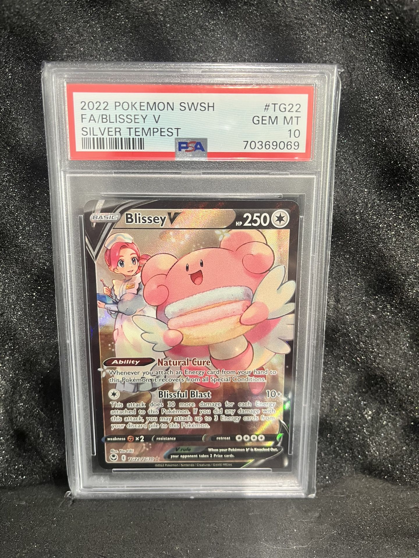 PSA 10 Blissey V TG22