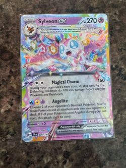 Sylveon ex Pokemon card