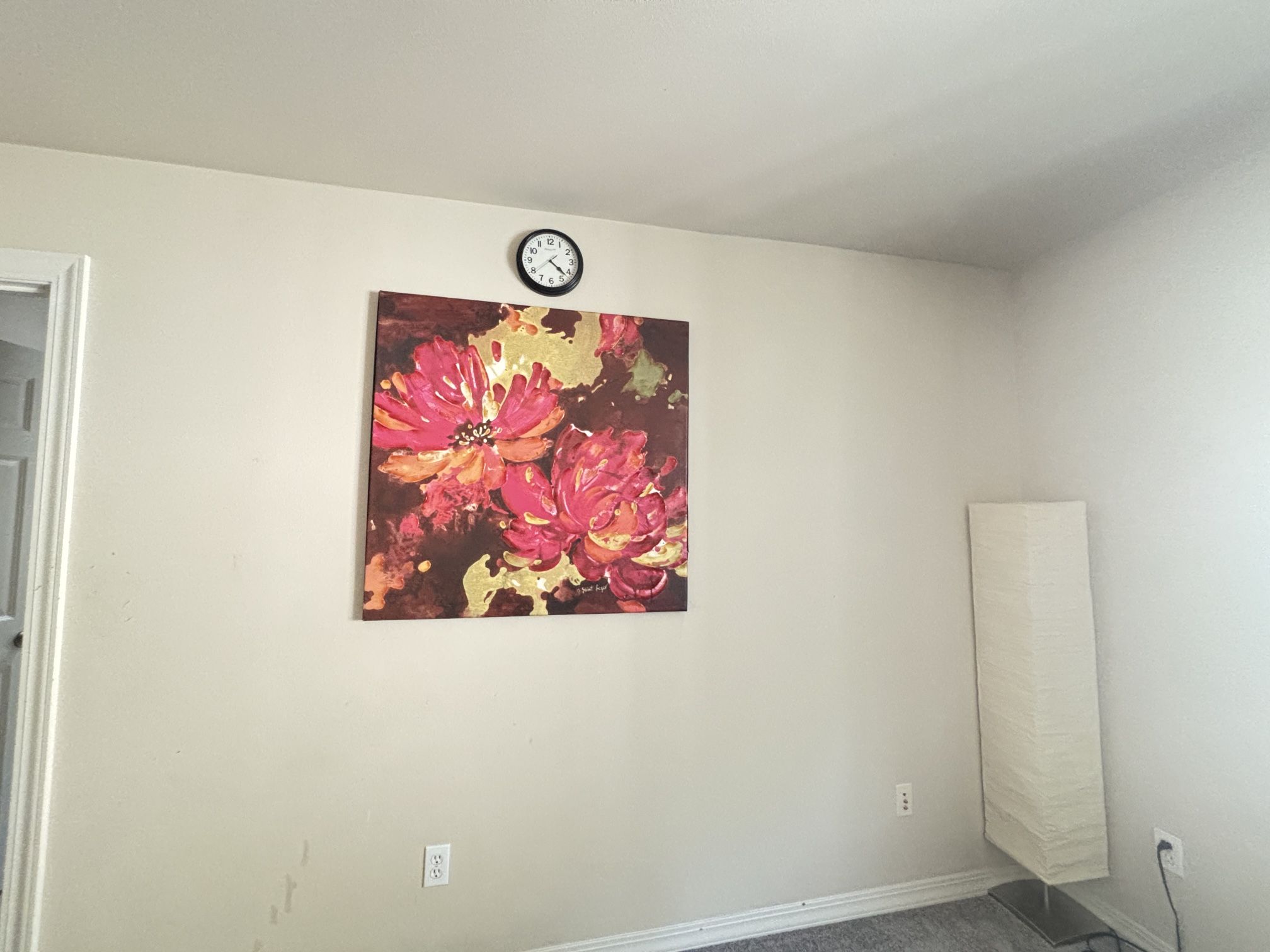 Beautiful Flower Painting With Bright Colors