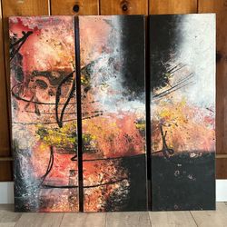 Abstract Canvas paintings