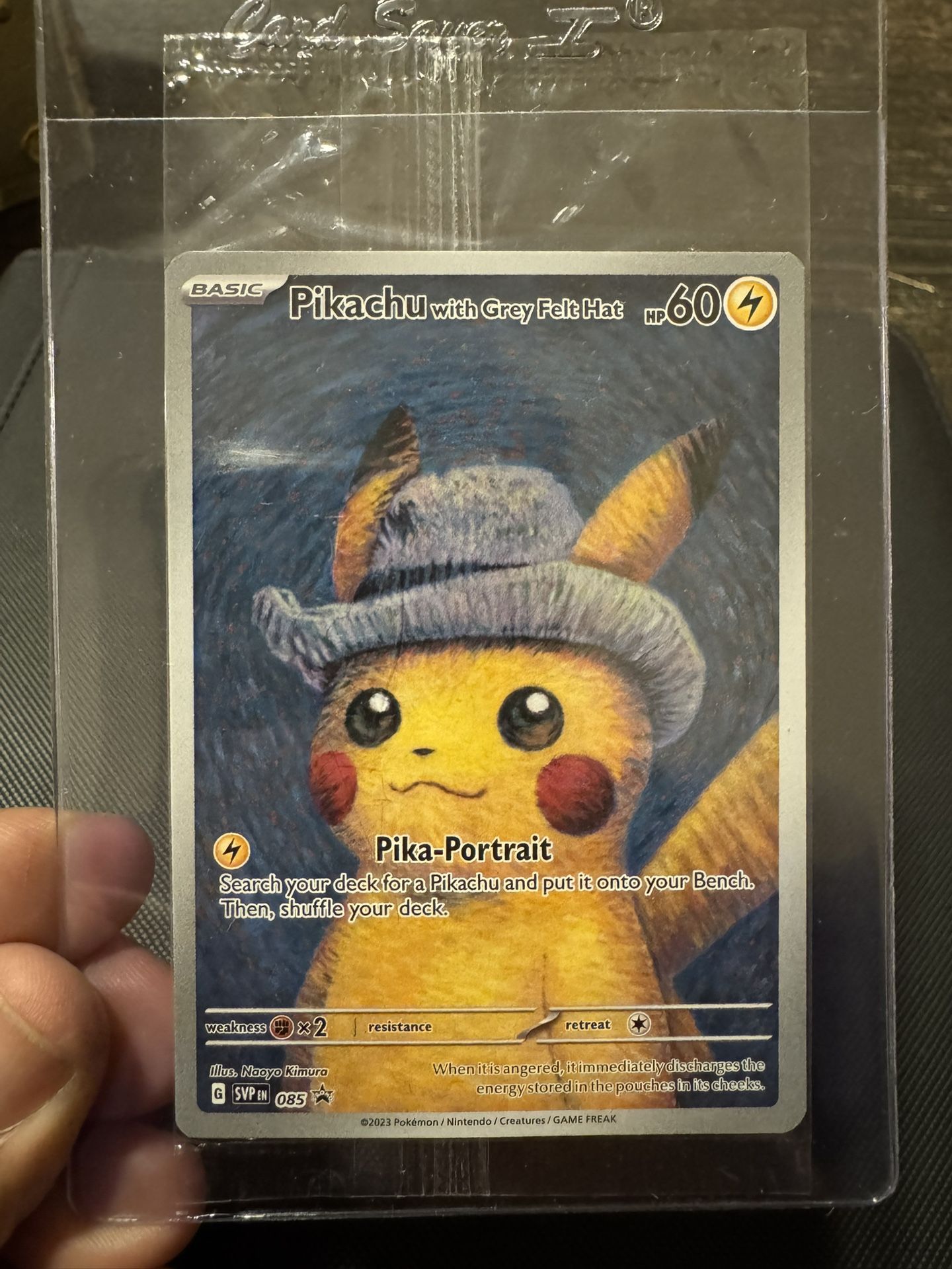 Felt Hat Pikachu Van Gogh