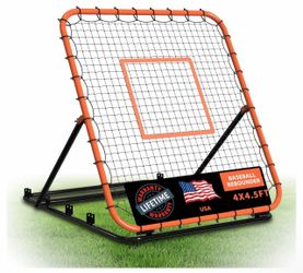 Baseball Rebounder Net, 4 x 4.5 ft Practice Tool