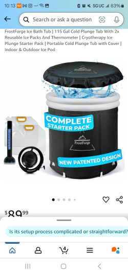 Frostforge Ice Bath Tub  COLD THERAPY 