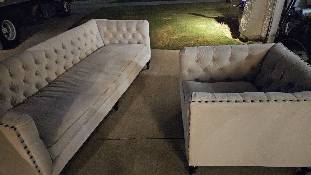 Z Gallerie Roberto Sofa and Chair for Sale in Fountain Valley, CA OfferUp