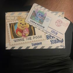 (Stitch) Disney Retro Stamp Collection Surprise Box Figure 
