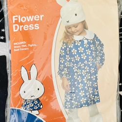 Miffy Flower Dress Costume 