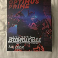 Threezero DLX Optimus Prime Bumblebee Movie Collectible figure 