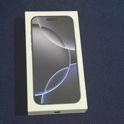 Brand New Cricket Iphone 16 Pro Max 256GB Black