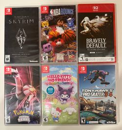 Nintendo switch games