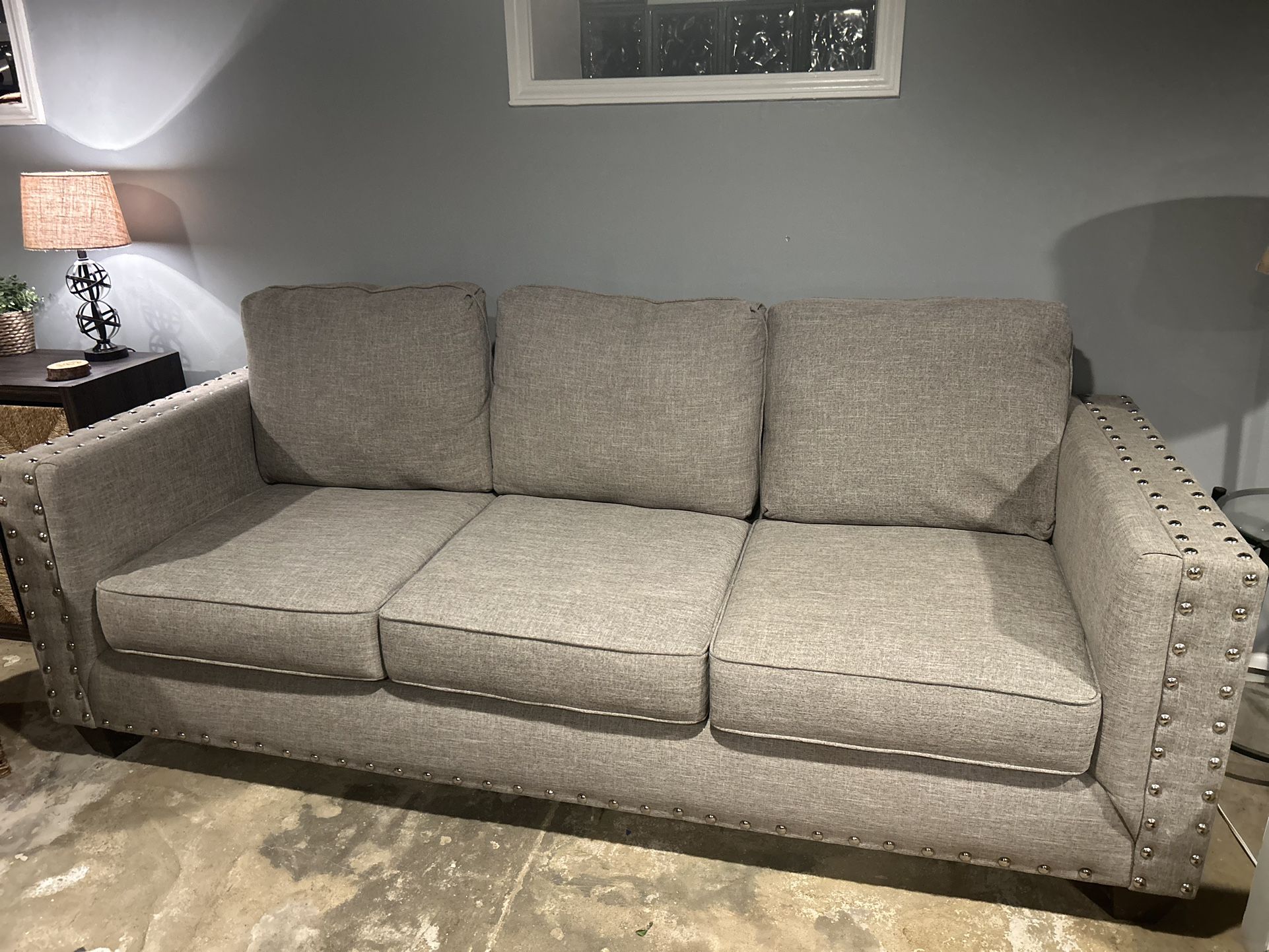 Grey sofa