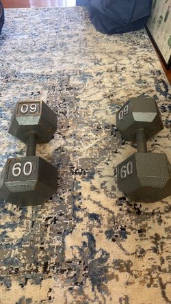 Dumbbells 60 pounds