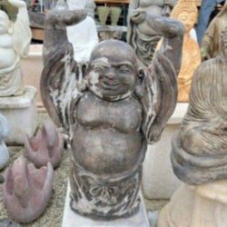 Concrete Buddha Statue / Cement Garden Backyard Buddhas