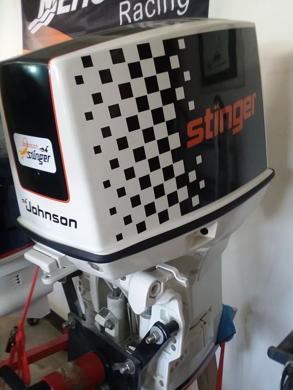 1976 Johnson outboard Stinger 75 hp restored. for Sale in ...