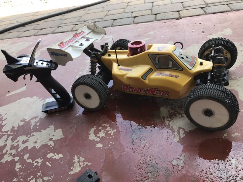 OFNA Hong Nor X3 Sabre RTR AWD 4x4 1/8 Trackstar Seg 21 Two Stroke Engine, REAL RACE CAR