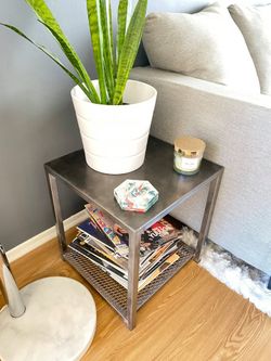 Steel Side Table from Room & Board
