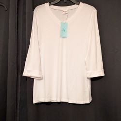 Wiholl Top Woman's Small Half Sleeve Cuffed