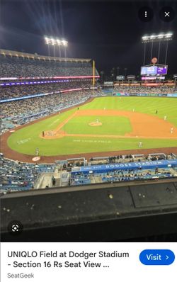Dodgers TIckets 🎟 9/5 Yoshi bobblehead Sga night