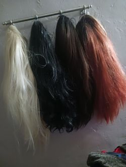 Wigs Brand New Brown Black Blonde And Multicolor