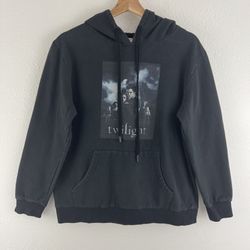 Twilight Saga Black Bella Swan Edward Cullen Graphic Hoodie Pullover Sweatshirt