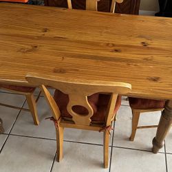 Wooden Dining Table 
