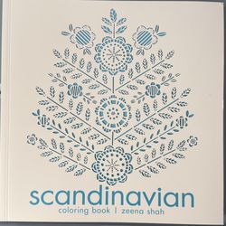 Scandinavian Coloring Book by Zeena Shah