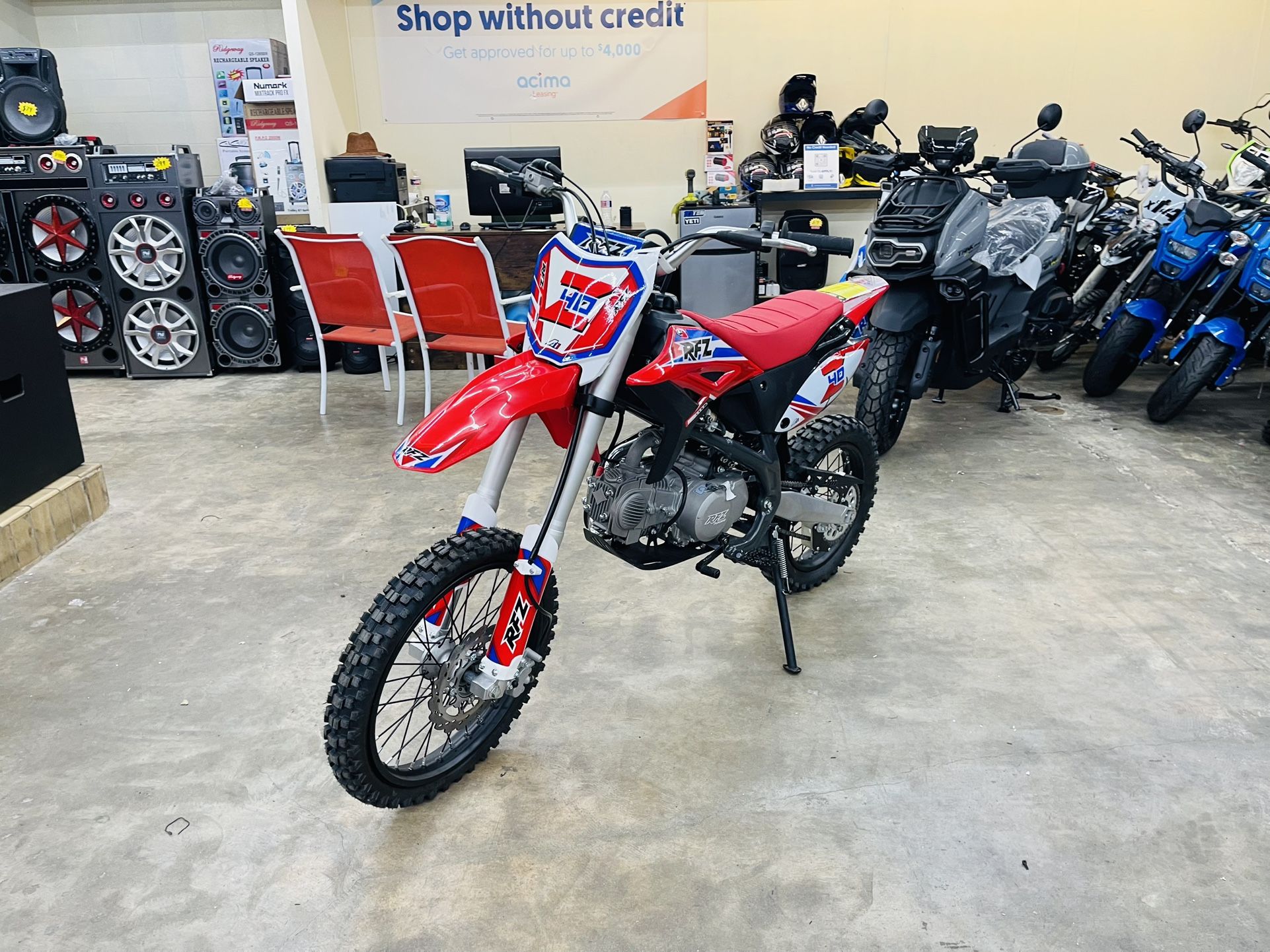 140CC Dirt Bike Off Road Motorcycle 4 Stroke Mountain Bike