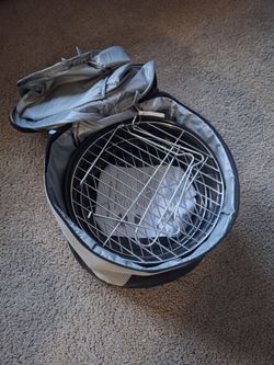 FREE small barbecue charcoal grill.