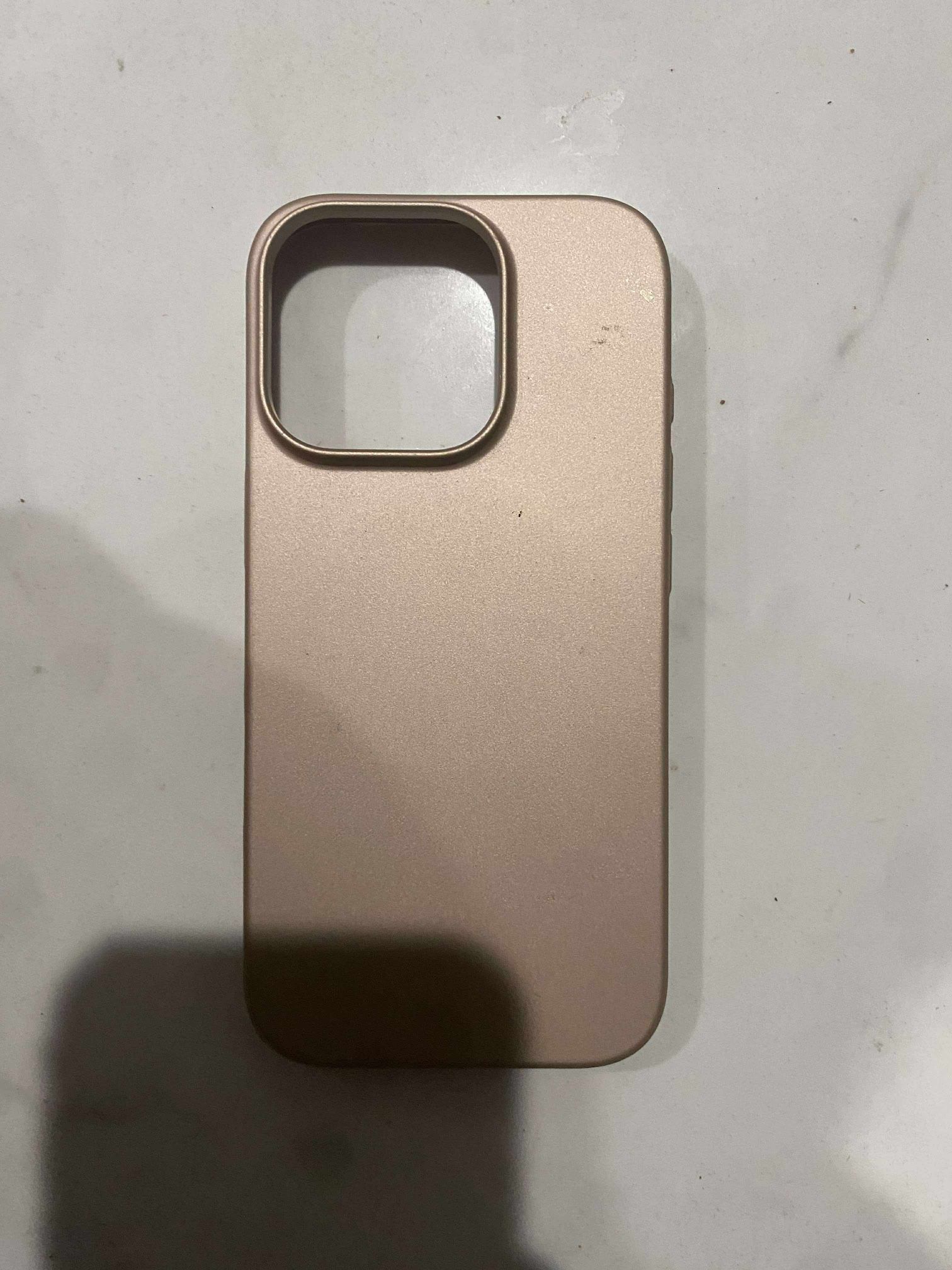 Rose Gold Magnetic Phone Case For iPhone 16 Pro