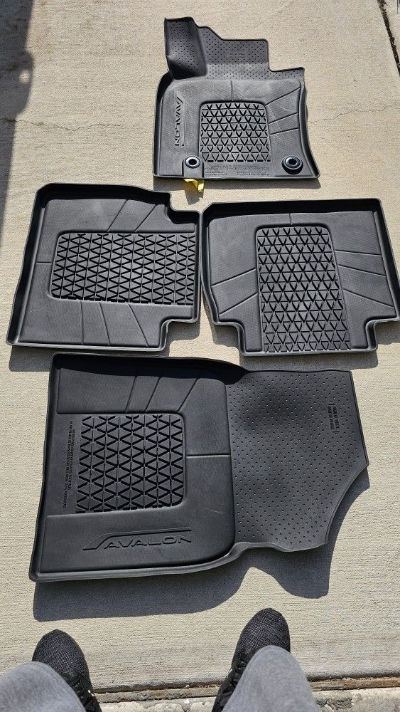 2019 - 2021 Toyota Avalon  OEM All Weather Mats