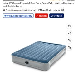Queen Airmatress Came In Pallet Retails For 99 Dollars 
