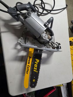 Skilsaw and Beam cutter attachment