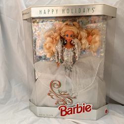 Vintage “Happy Holidays” Barbie 1992 Special Edition